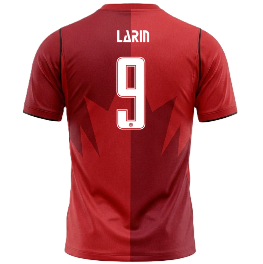 Canada 2026 Home Jersey Cyle Larin #9