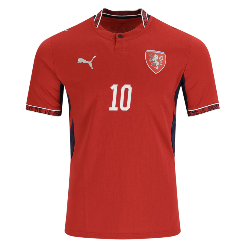 Czech Republic 2026 Home Jersey Patrik Schick #10