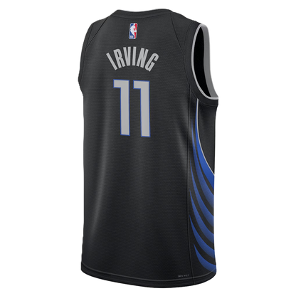 Dallas Mavericks Black 2025-2026 City Edition Jersey Kyrie Irving #11