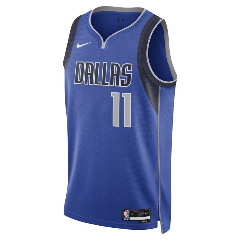 Dallas Mavericks Blue Icon Edition Jersey Kyrie Irving #11 front