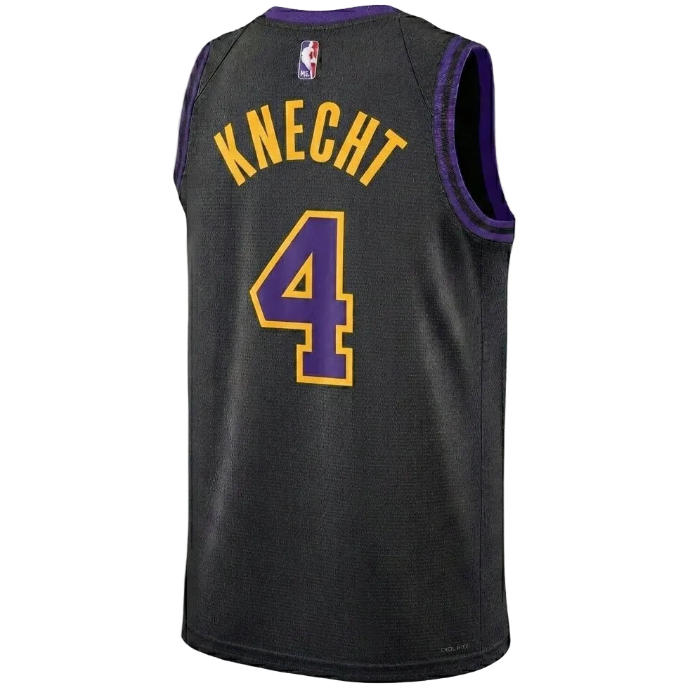 Los Angeles Lakers 2025-26 City Edition Jersey Dalton Knecht #4