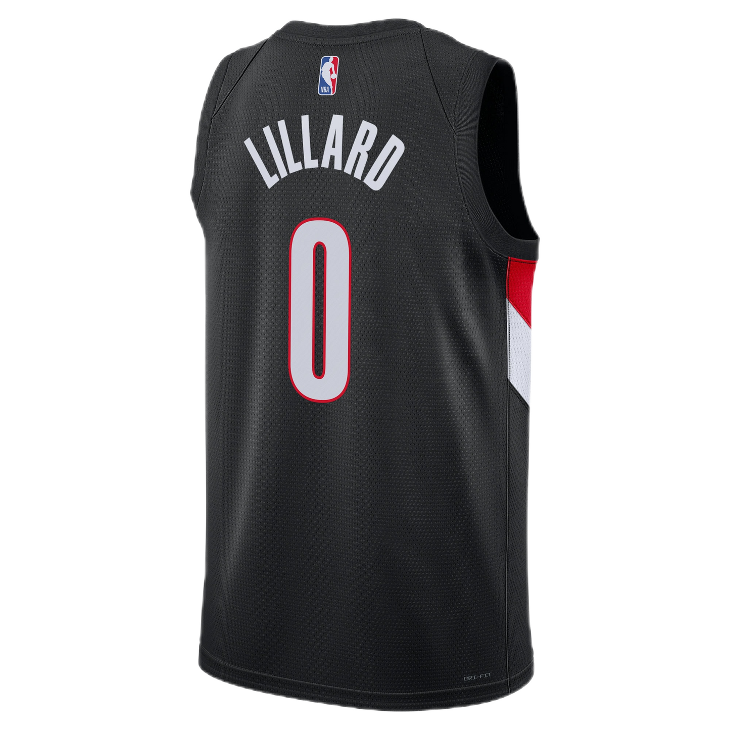 Portland Trail Blazers Black Icon Jersey Damian Lillard #0