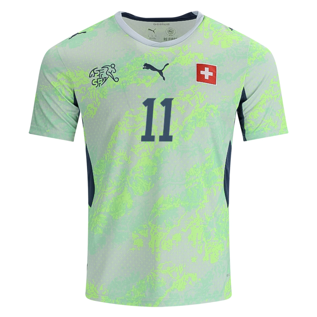Switzerland 2026 Away Jersey Dan Ndoye #11