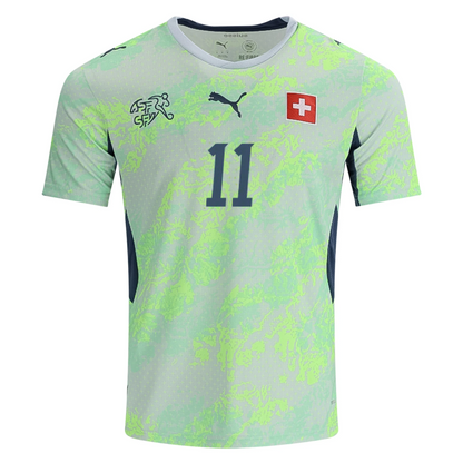 Switzerland 2026 Away Jersey Dan Ndoye #11
