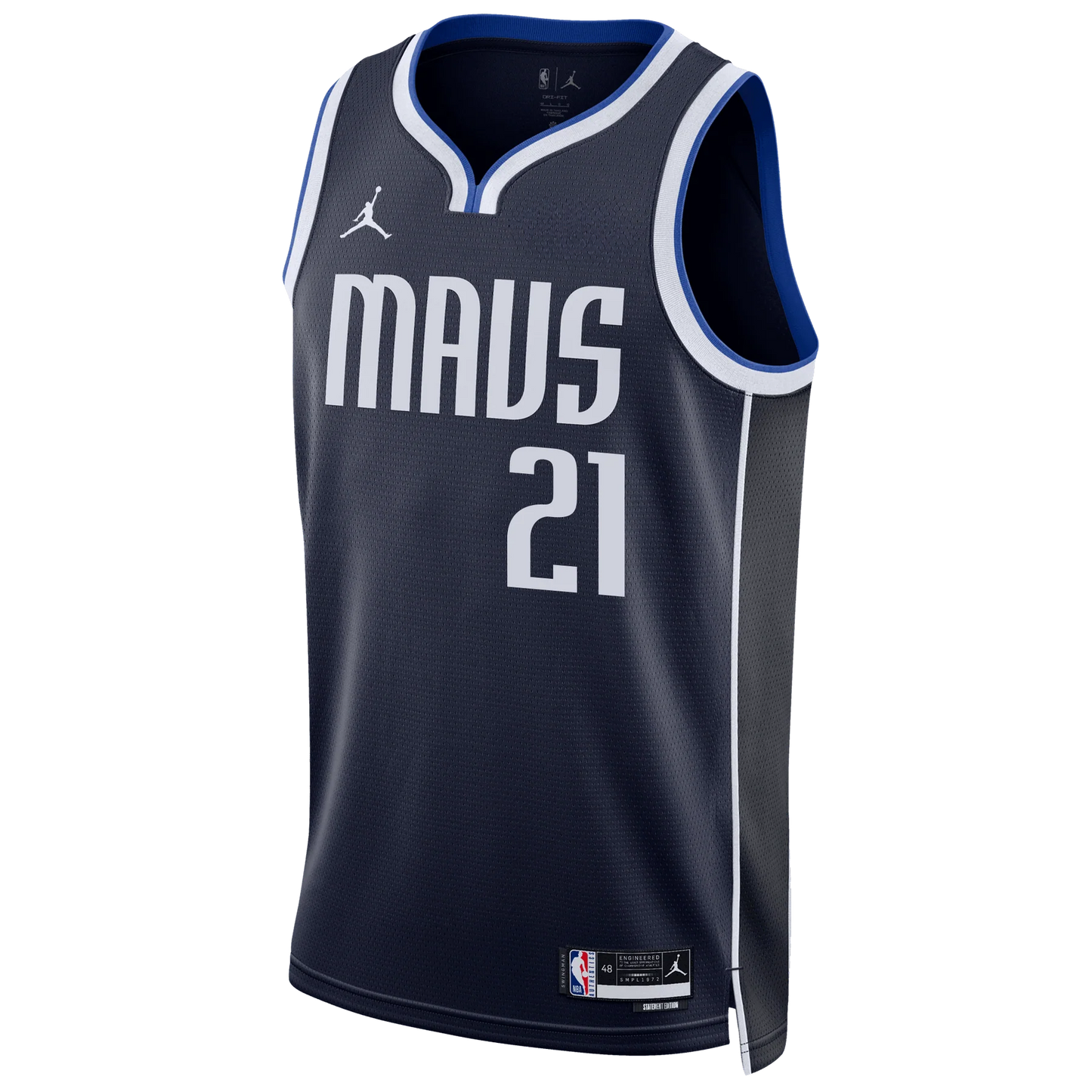 Dallas Mavericks Navy Statement Jersey Daniel Gafford #21