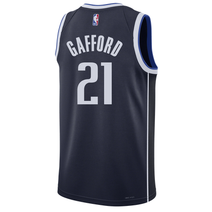 Dallas Mavericks Navy Statement Jersey Daniel Gafford #21