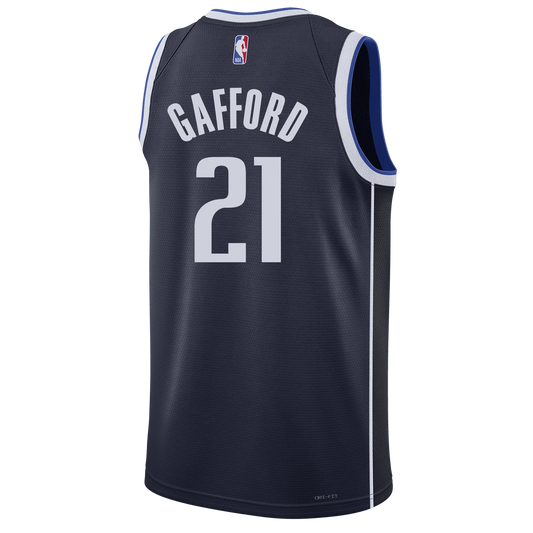 Dallas Mavericks Navy Statement Jersey Daniel Gafford #21
