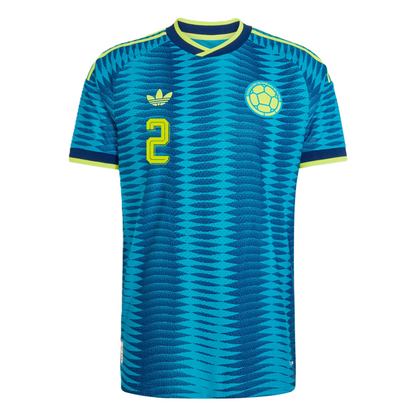 Colombia 2026 Away Jersey Daniel Muñoz #2