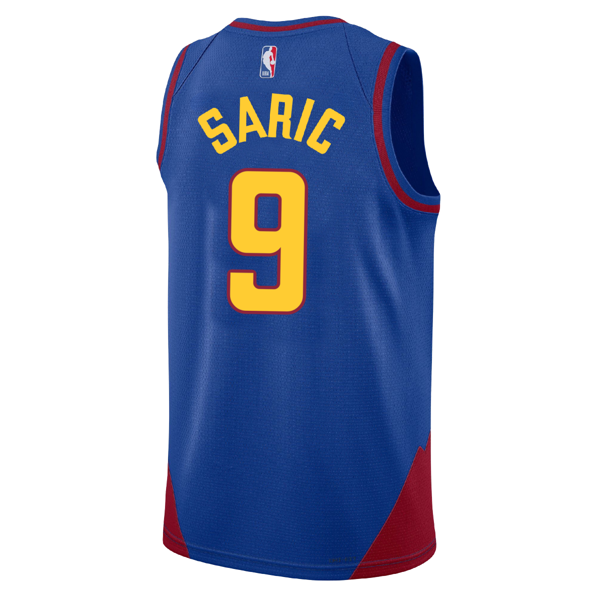 Denver Nuggets Blue Statement Jersey Dario Šarić #9