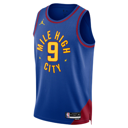 Denver Nuggets Blue Statement Jersey Dario Šarić #9