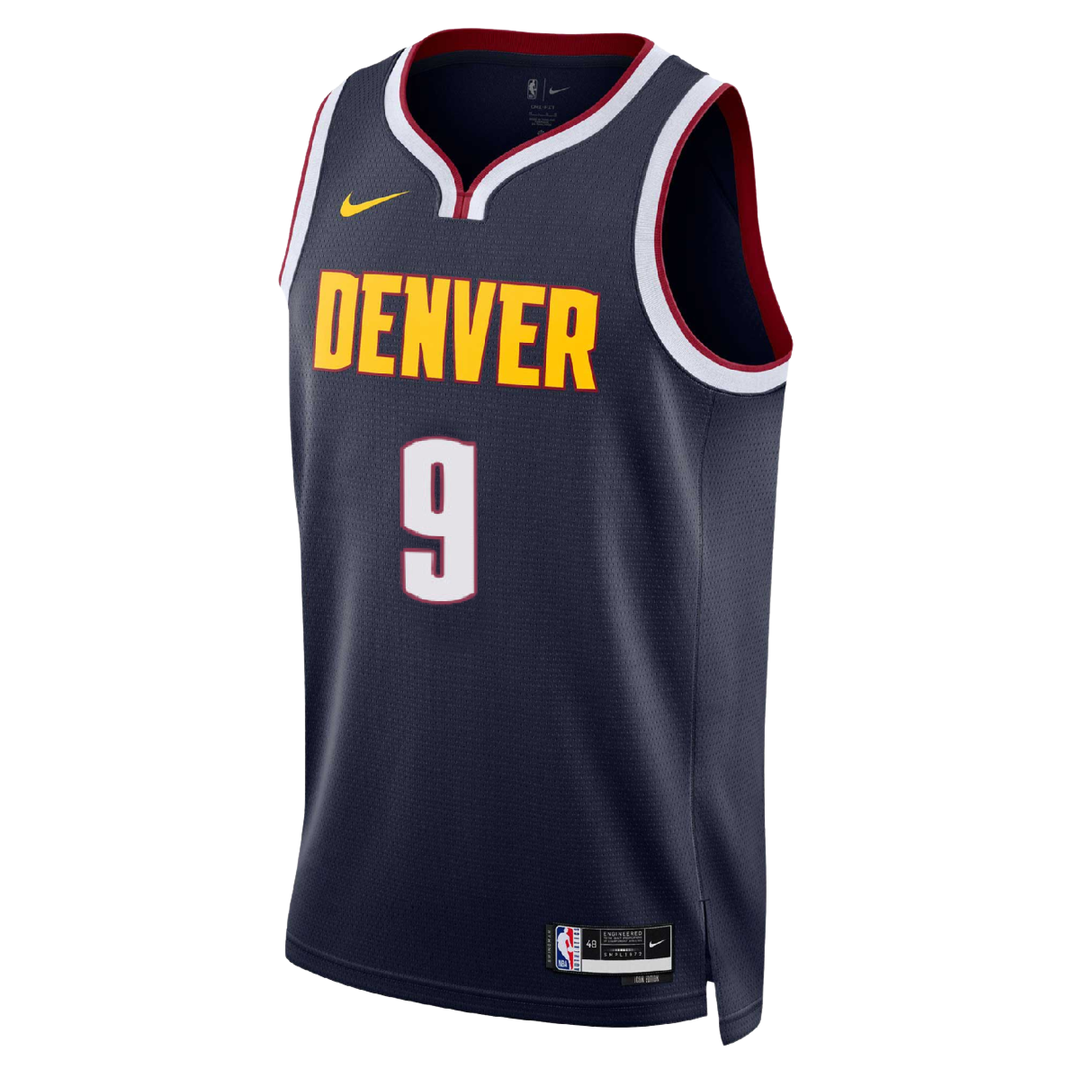 Denver Nuggets Navy Icon Jersey Dario Šarić #9