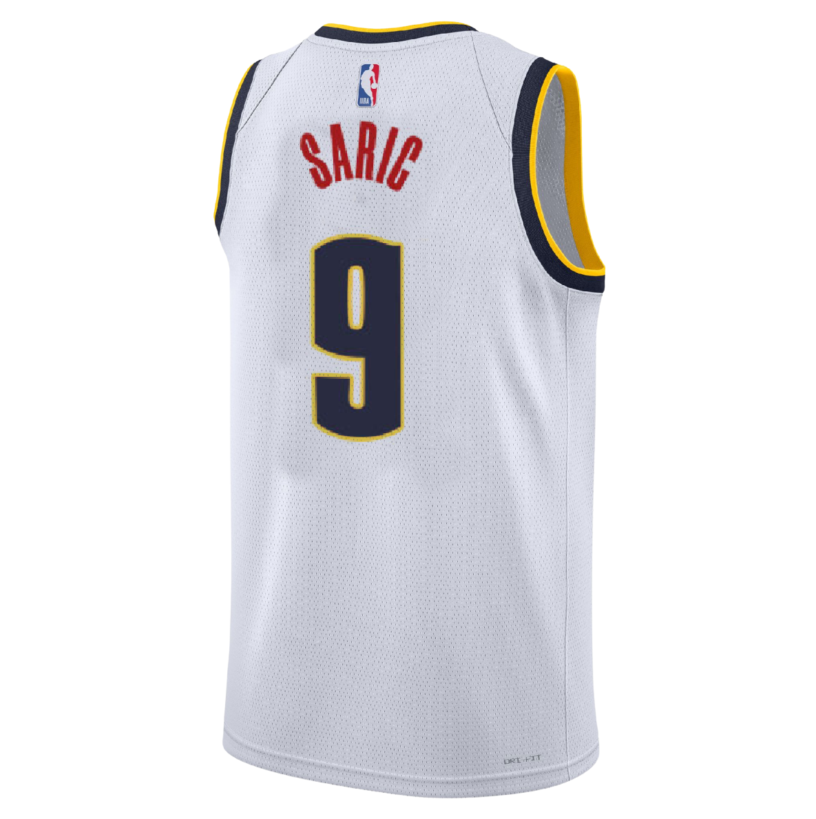 Denver Nuggets White Association Jersey Dario Šarić #9