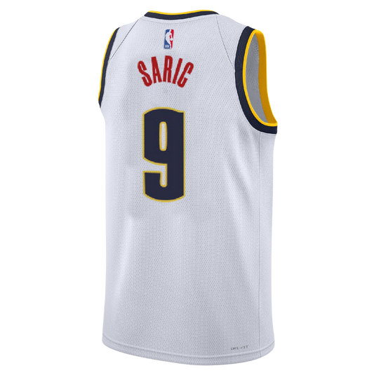 Denver Nuggets White Association Jersey Dario Šarić #9