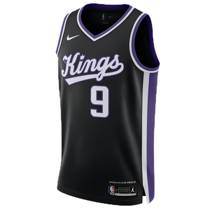 Sacramento Kings Black Icon Jersey Dario Šarić #9