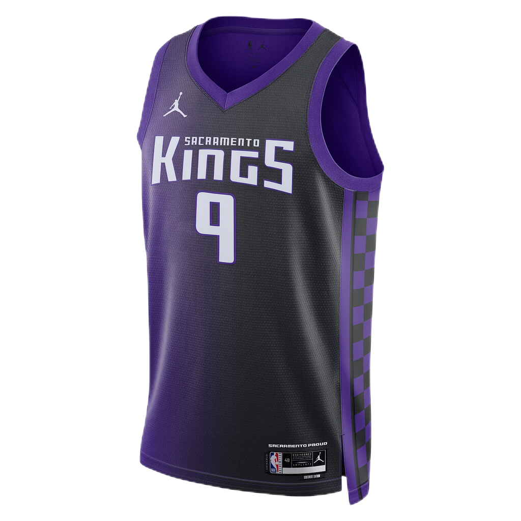 Sacramento Kings Purple Statement Jersey Dario Šarić #9