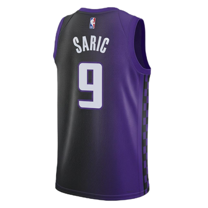 Sacramento Kings Purple Statement Jersey Dario Šarić #9