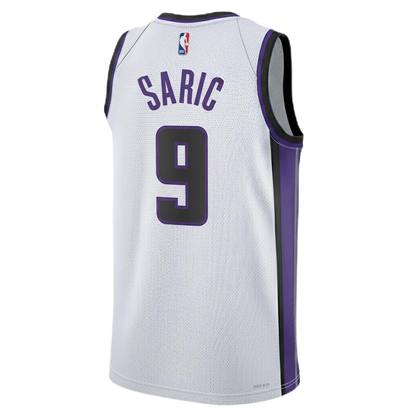 Sacramento Kings White Association Jersey Dario Šarić #9