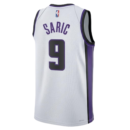 Sacramento Kings White Association Jersey Dario Šarić #9