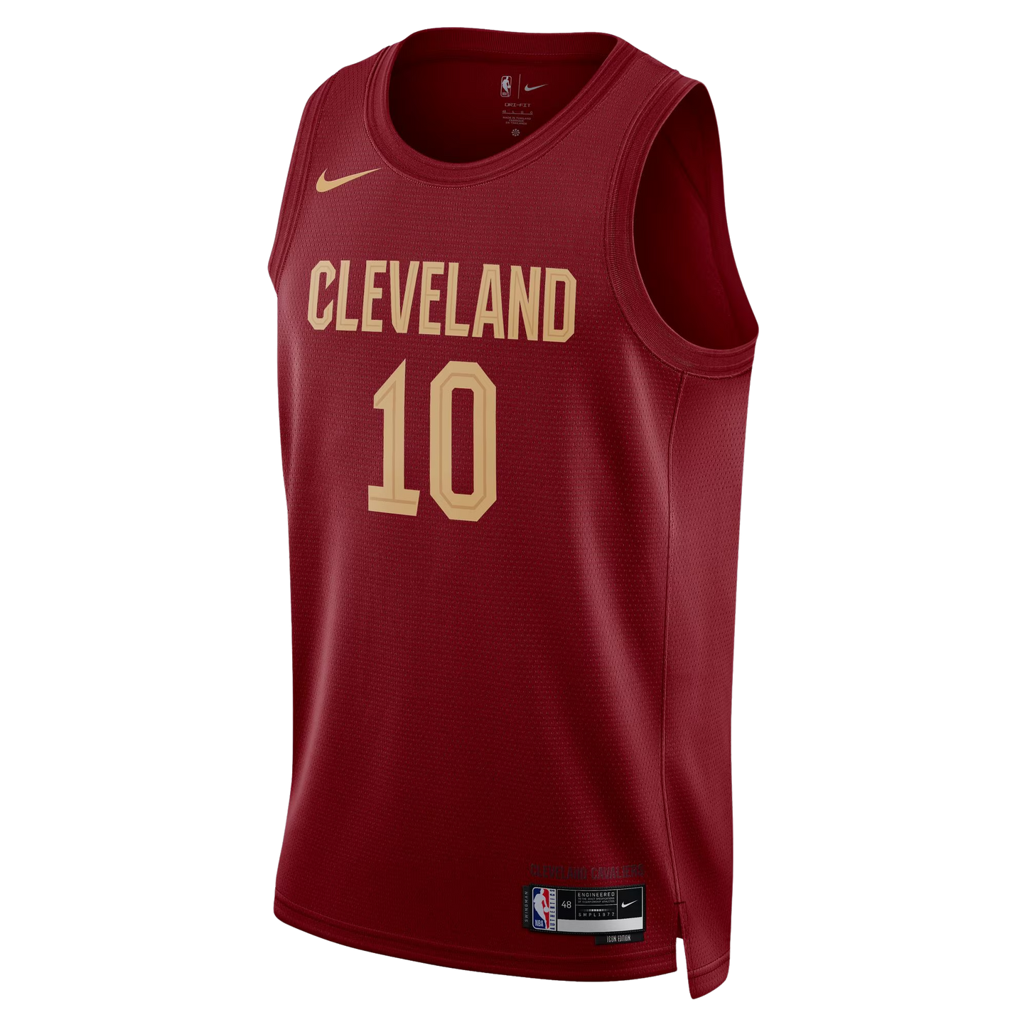 Cleveland Cavaliers Burgundy Icon Jersey Darius Garland #10