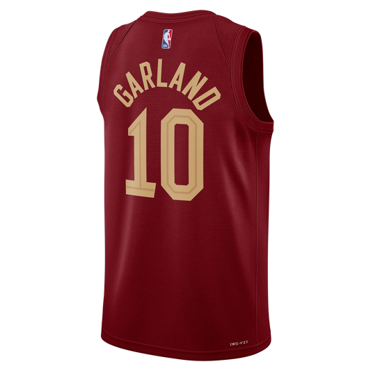 Cleveland Cavaliers Burgundy Icon Jersey Darius Garland #10