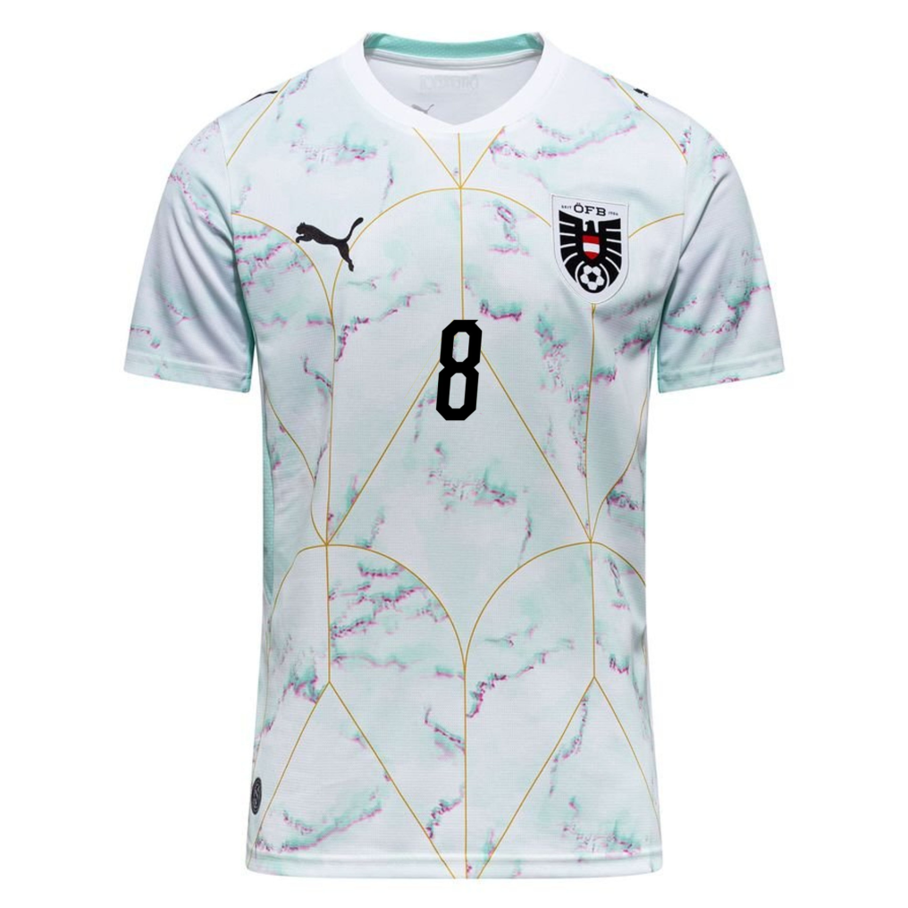 Austria 2026 Away Jersey David Alaba #8