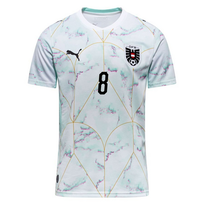 Austria 2026 Away Jersey David Alaba #8