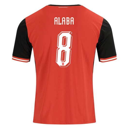 Austria 2026 Home Jersey David Alaba #8