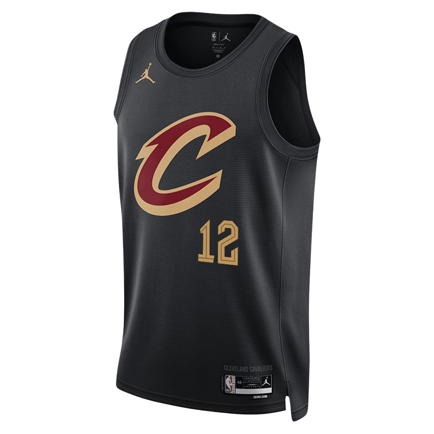 Cleveland Cavaliers Black Statement Jersey De'Andre Hunter #12