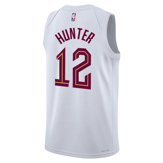 Cleveland Cavaliers White Association Jersey De'Andre Hunter #12