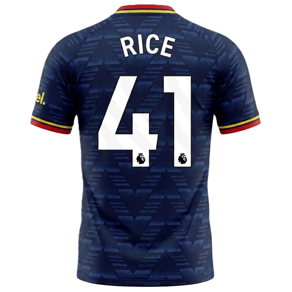 Arsenal 26/27 Away Jersey Declan Rice #41