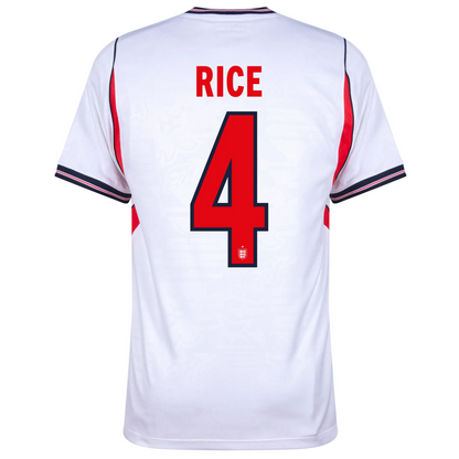 England 2026 Home Jersey Declan Rice #4