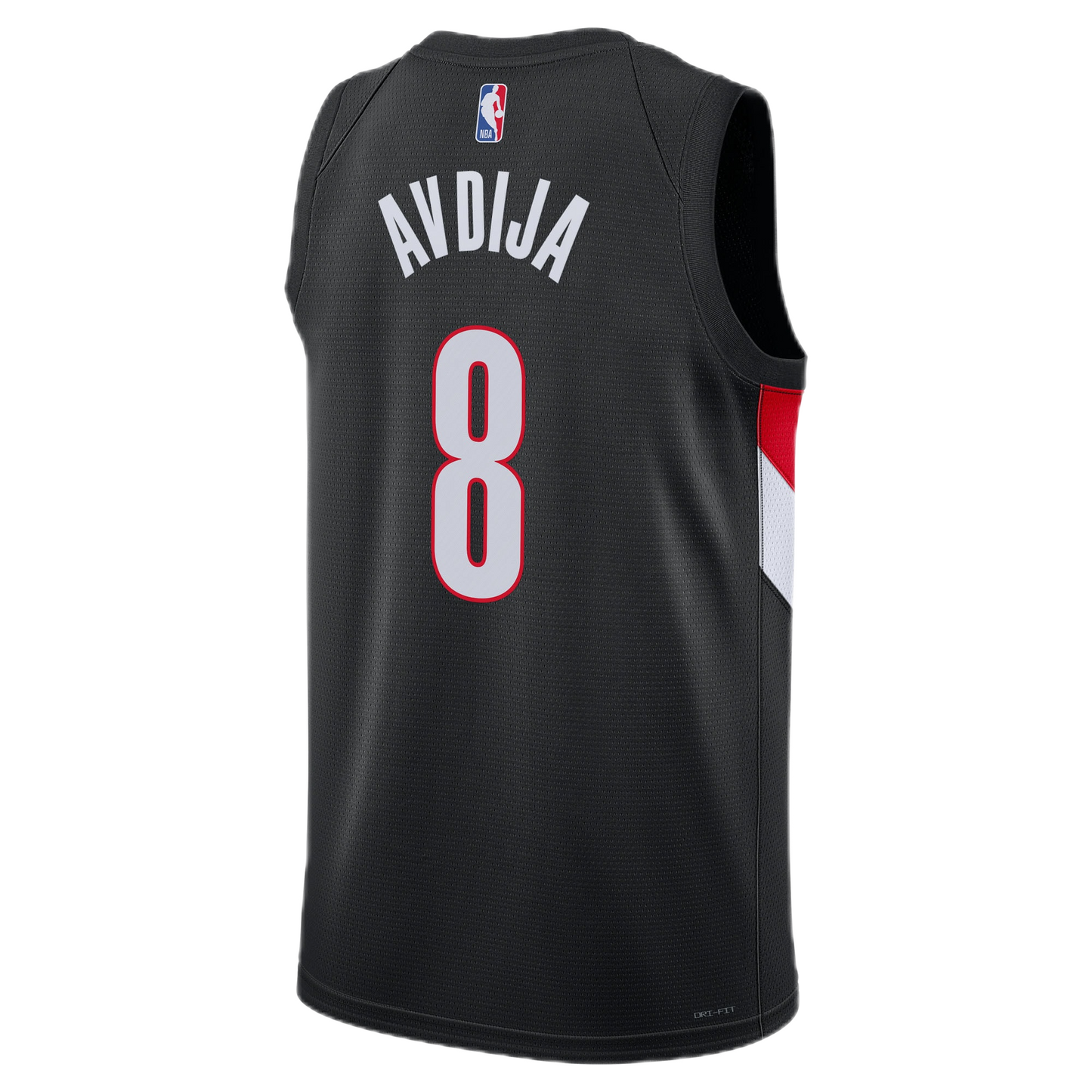 Portland Trail Blazers Black Icon Jersey Deni Avdija #8