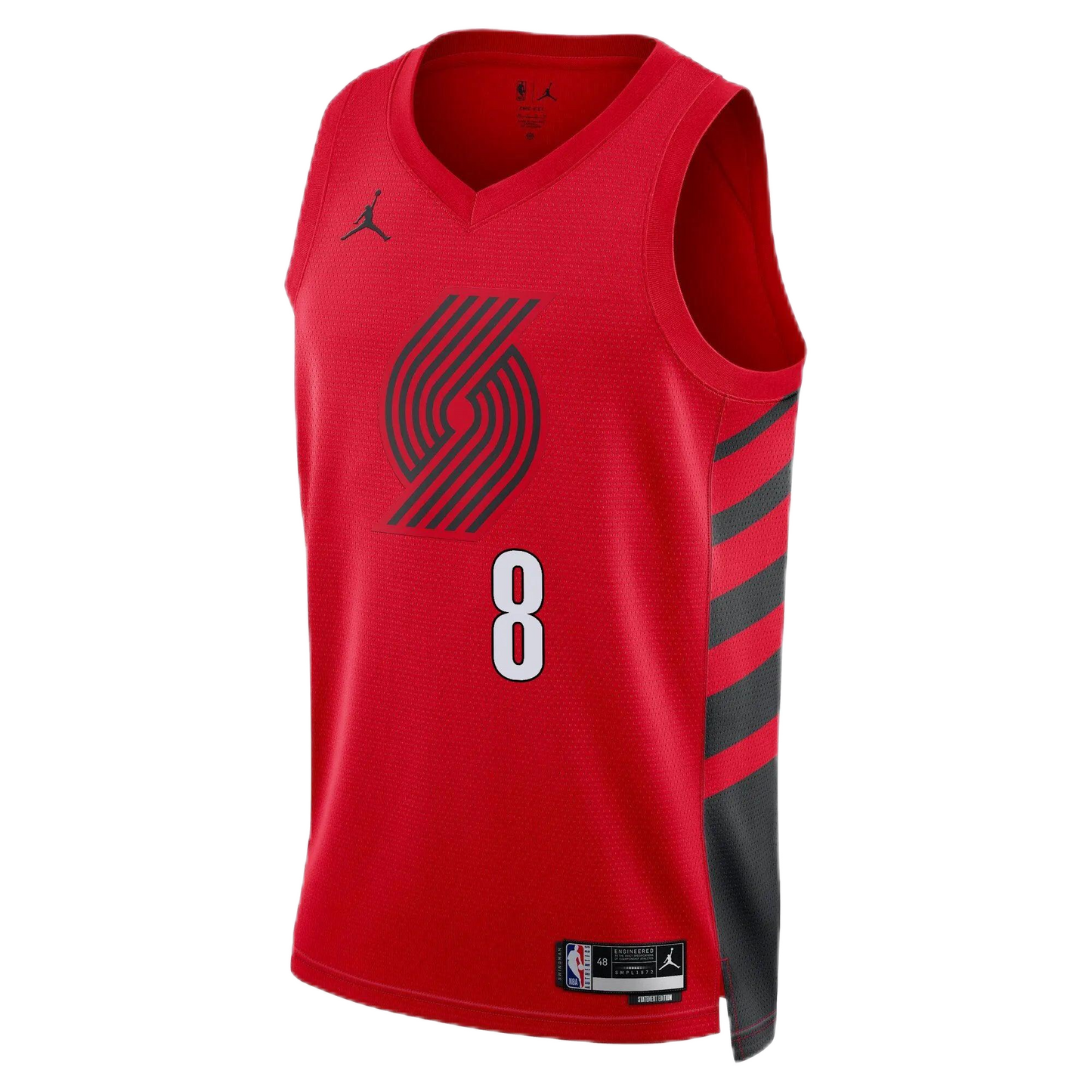 Portland Trail Blazers Red Statement Jersey Deni Avdija #8