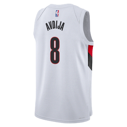Portland Trail Blazers White Association Jersey Deni Avdija #8