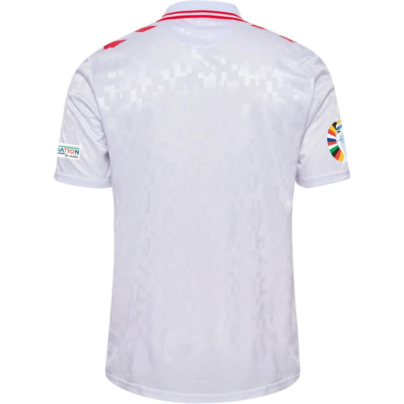 Denmark 2024 Away Jersey back