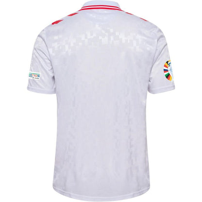 Denmark 2024 Away Jersey back