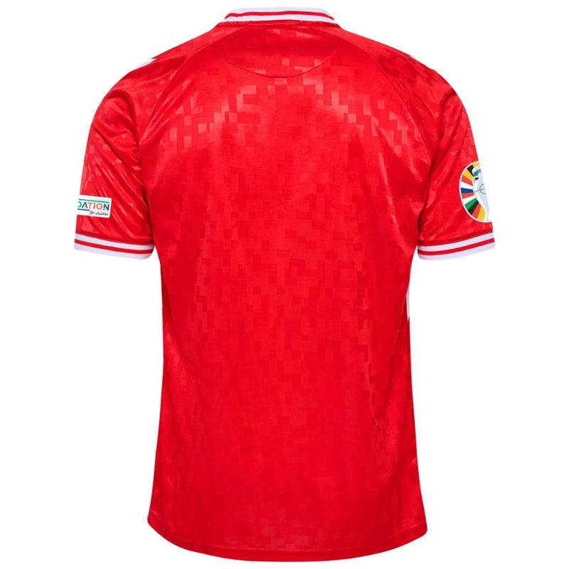 Denmark 2024 Home Jersey back