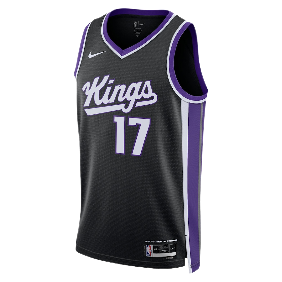 Sacramento Kings Black Icon Jersey Dennis Schröder #17