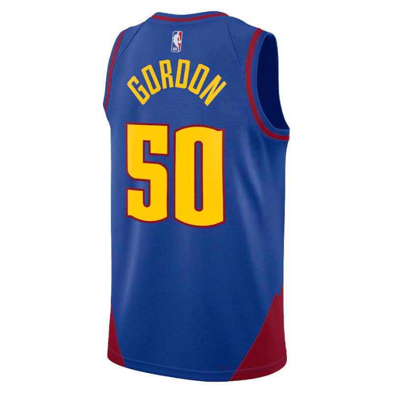 Denver Nuggets Gordon Jersey back