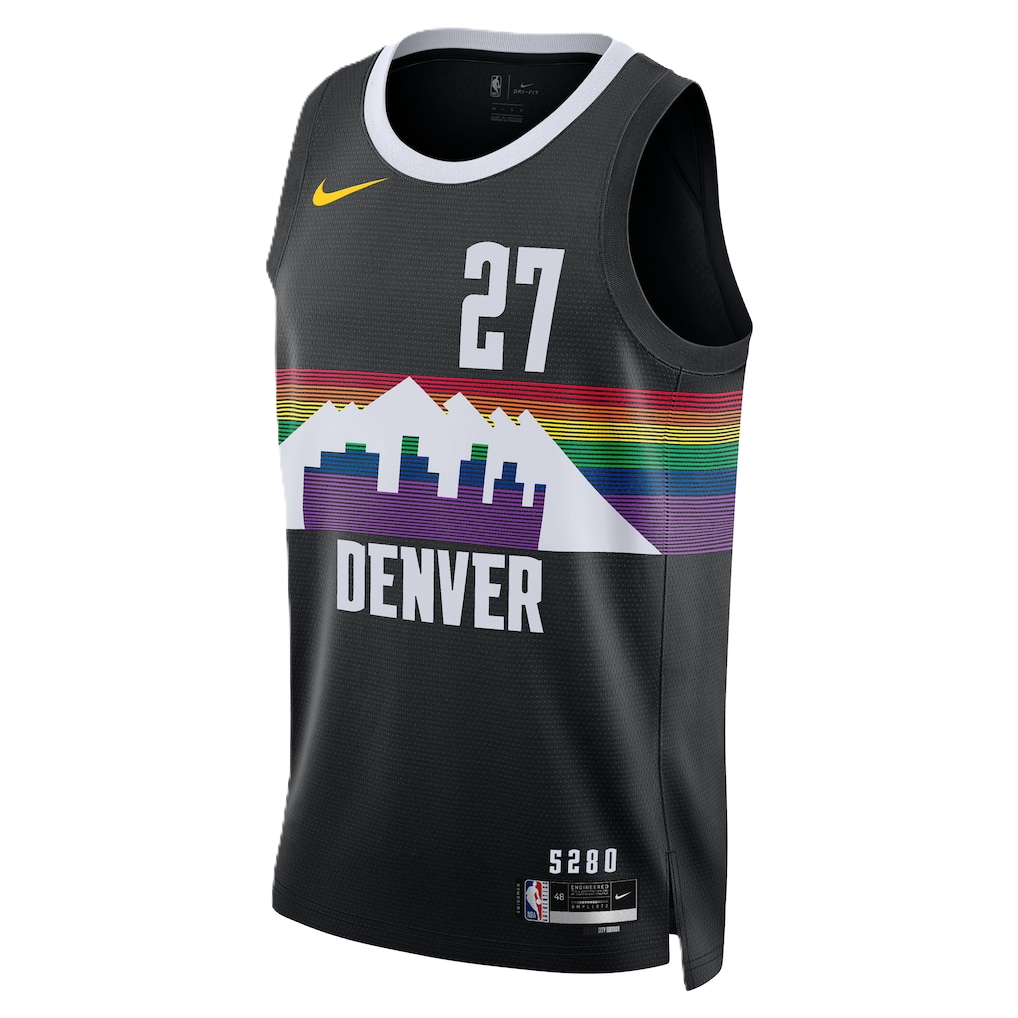 Denver Nuggets Black 2025-2026 City Edition Jersey Jamal Murray #27