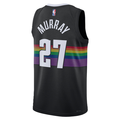 Denver Nuggets Black 2025-2026 City Edition Jersey Jamal Murray #27