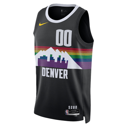 Denver Nuggets Black 2025-2026 City Edition Jersey Custom