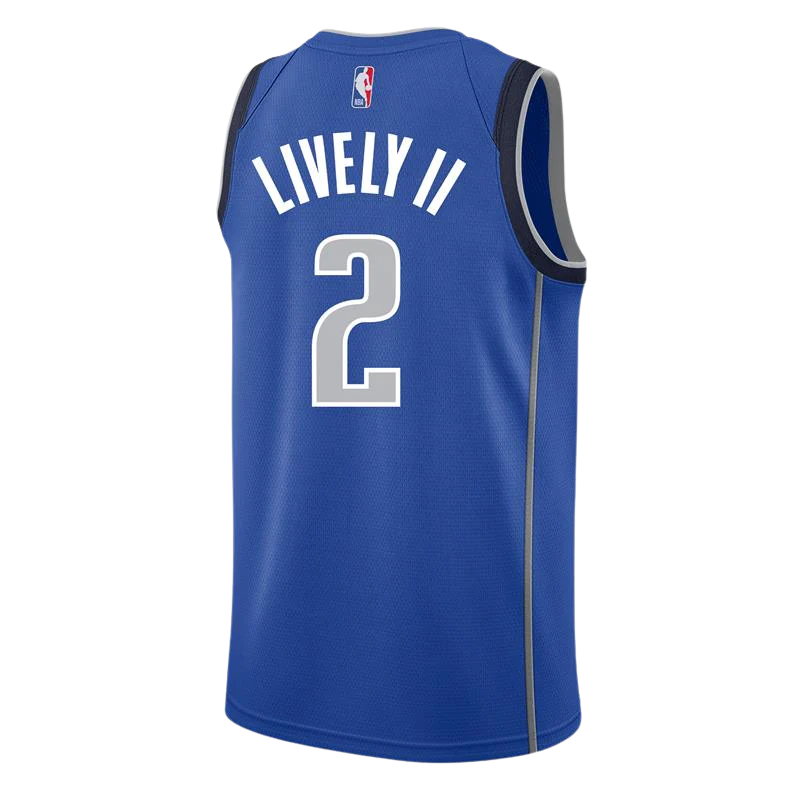 Dallas Mavericks Blue Icon Jersey Dereck Lively II #2