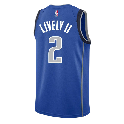 Dallas Mavericks Blue Icon Jersey Dereck Lively II #2