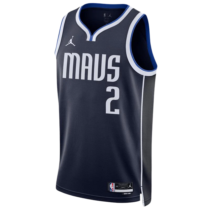 Dallas Mavericks Navy Statement Jersey Dereck Lively II #2