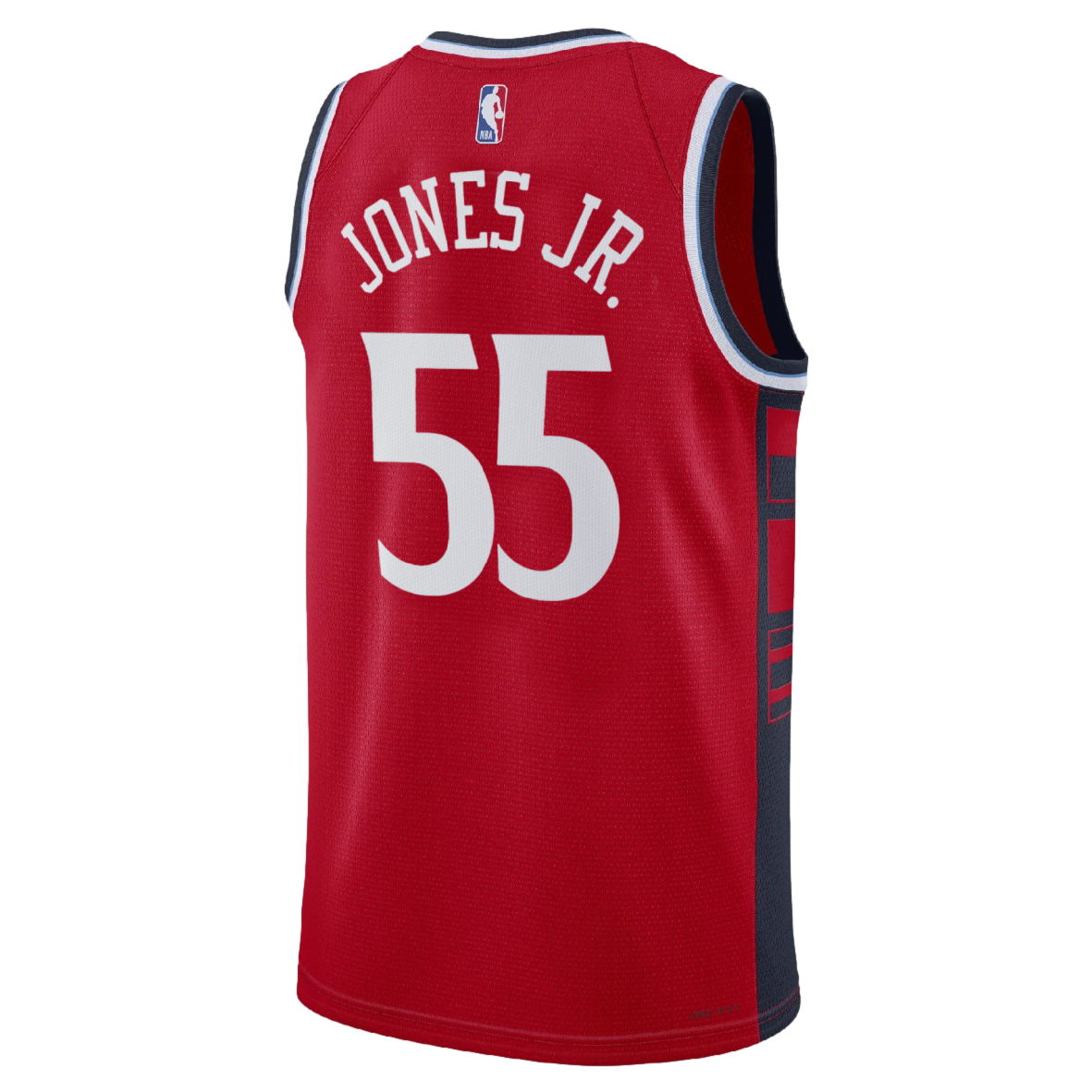 LA Clippers Red Statement Jersey Derrick Jones Jr. #55