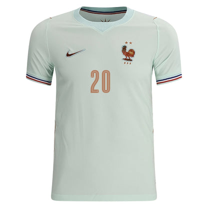 France 2026 Away Jersey Desire Doue #20