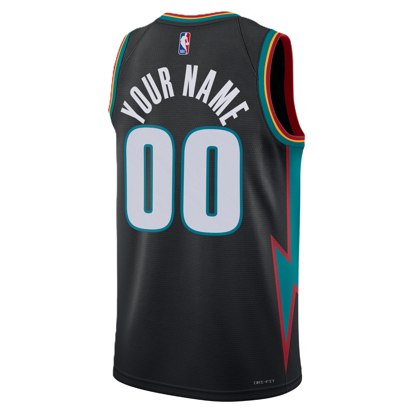 Detroit Pistons Charcoal 2025-2026 City Edition Jersey Custom