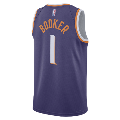 Phoenix Suns Purple Icon Jersey Devin Booker #1