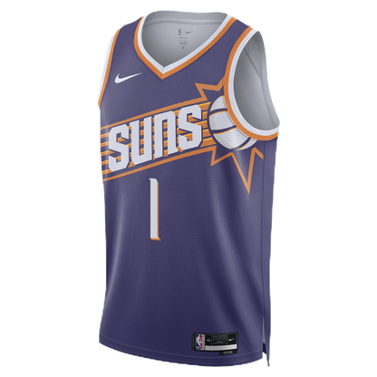 Phoenix Suns Purple Icon Jersey Devin Booker #1